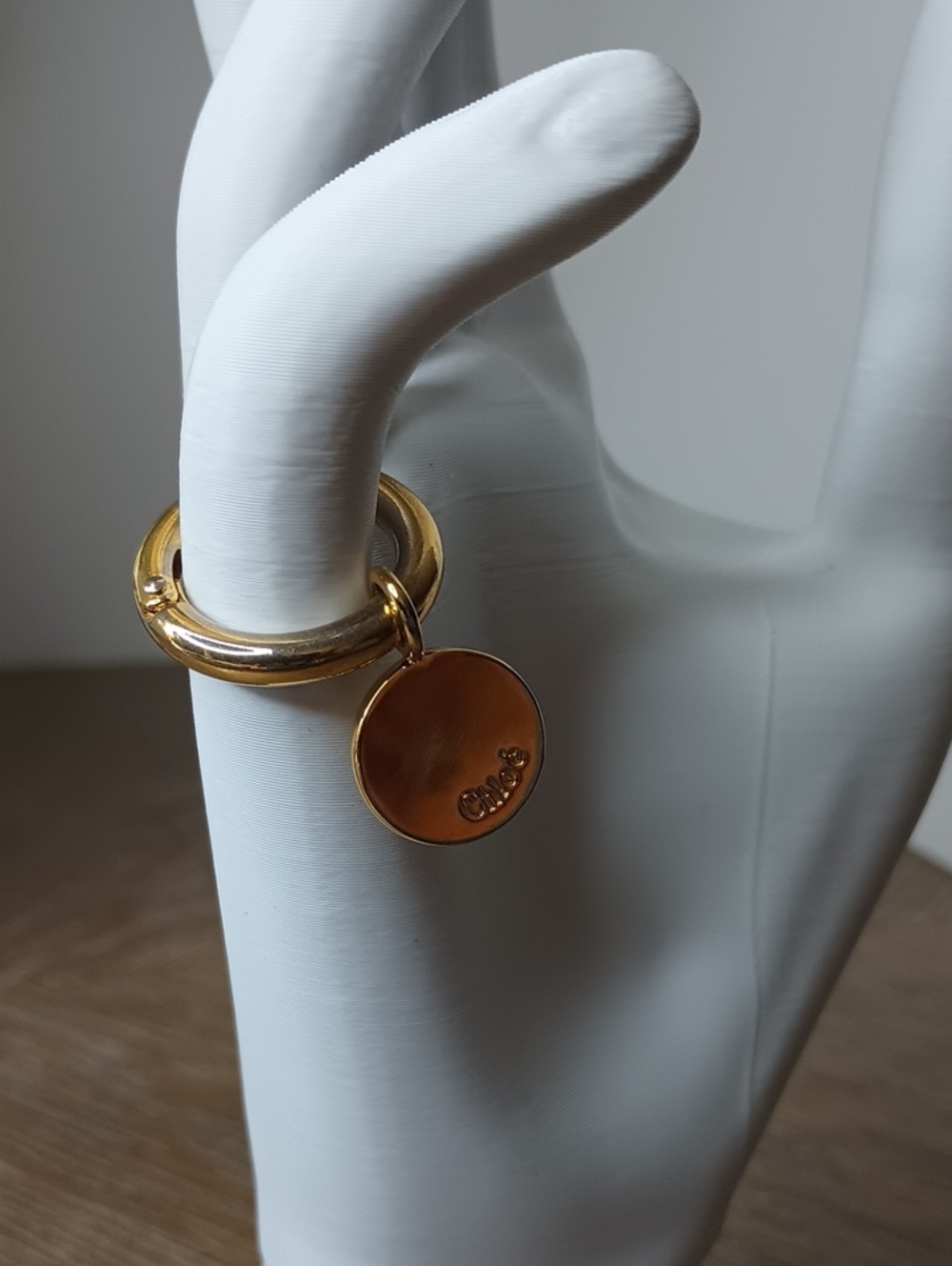 Chloe Gold-Tone bag charm
